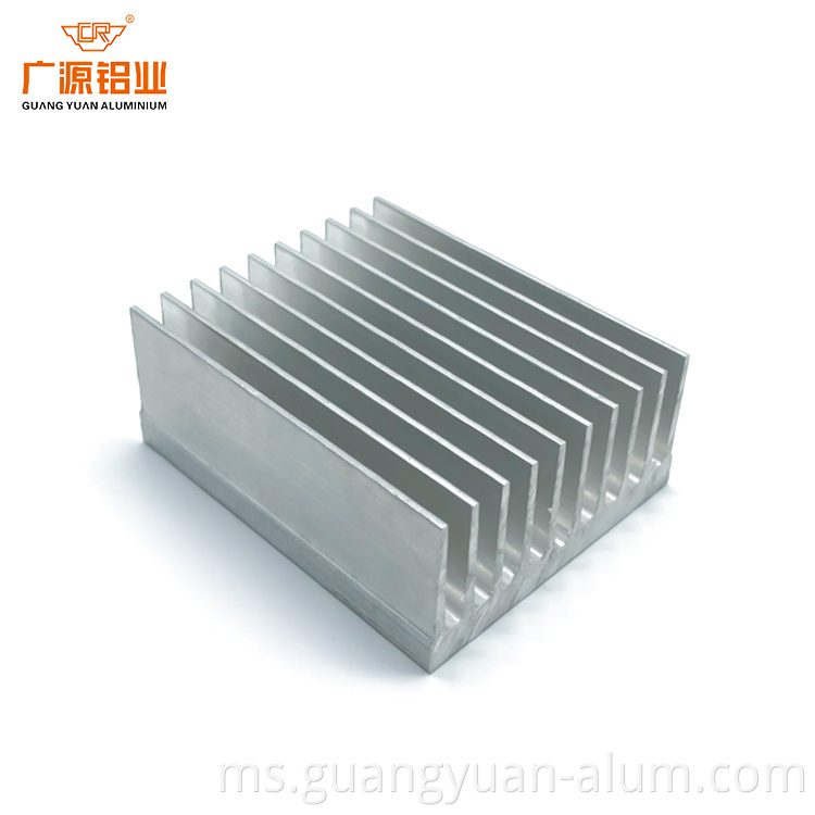 Guangyuan aluminium co., Ltd aluminium penyemperitan haba tenggelam aluminium aluminium profil extruded heatsink aluminium guangyuan aluminum co., ltd Aluminum Extrusion Heat Sink Aluminum Extruded Profile Heatsink Aluminum